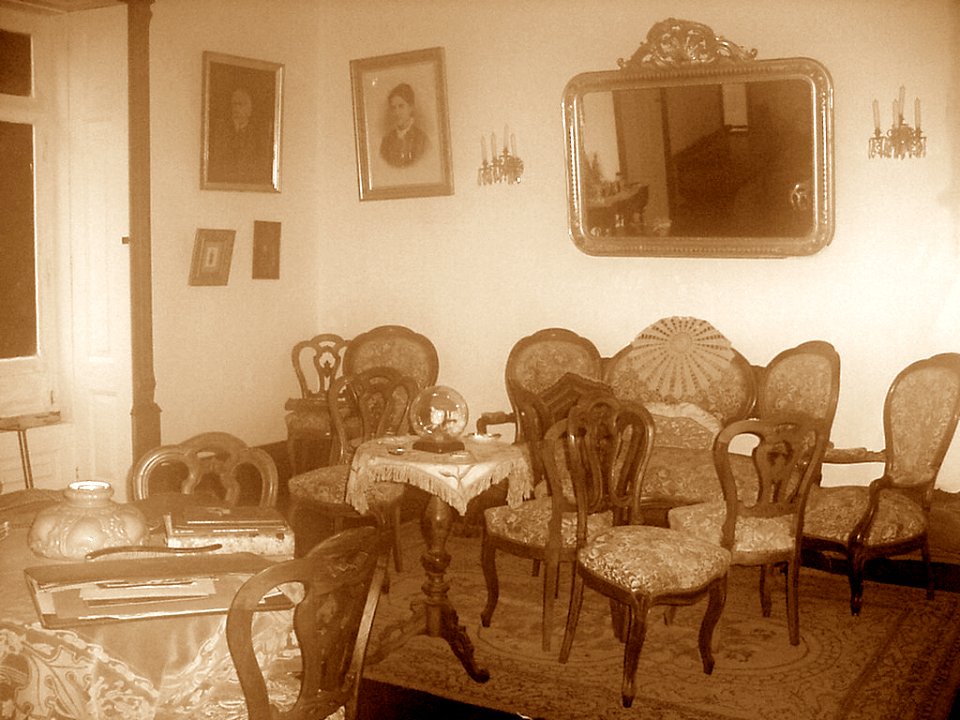 Villa Maria, salão nobre, início do Séc. XX, 1, ilha Terceira, Arquivo de Villa Maria, Angra do Heroísmo, Açores