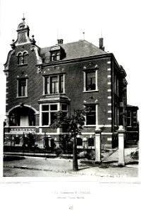 Villa Mozartstrasse 6, Dresden, Architekt Thüme, Dresden, Tafel 47, Kick Jahrgang II