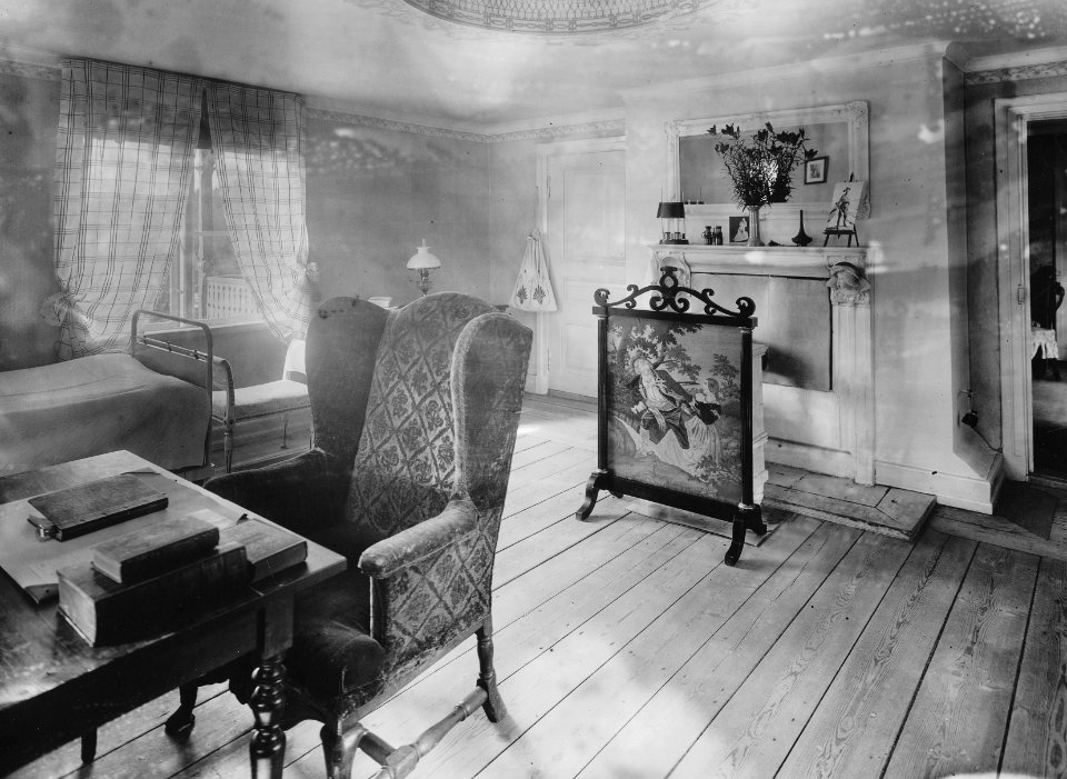 Villa Gröndal, arbetsrum 1911