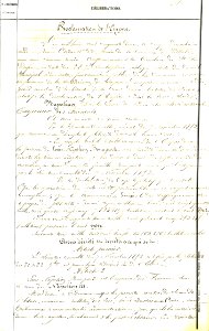 Villabé - 1852-12-05 - Délibérations du conseil municipal - Proclamation de l'empire Page 1