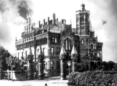 Villa Willmer Hildesheimer Strasse Waldhausen Hannover Germany photograph Karl Friedrich Wunder 1890
