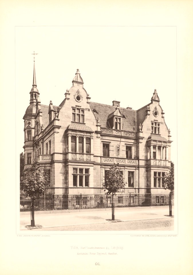 Villa, Karl-Tauchnitzstrasse 10, Leipzig, Architekt Peter Dypwad, Leipzig, Kick Jahrgang II