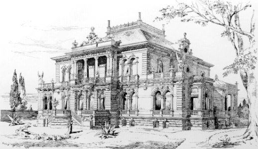 Villa Wichmann bella época Dresde