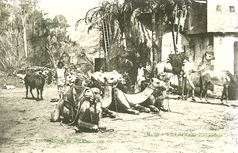 Villaggio eritreo n° 78-Esposizione di Milano 1906 01