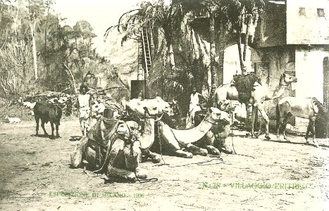 Villaggio eritreo n° 78-Esposizione di Milano 1906 01