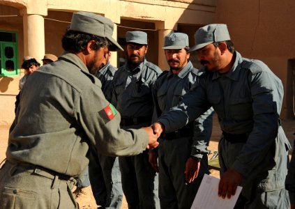 Village Veterinary Outreach Program-Afghanistan Local Police student graduation 111202-N-UD522-137 photo