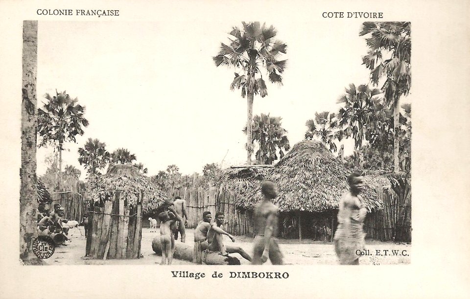 Village de Dimbokro (Côte d'Ivoire)