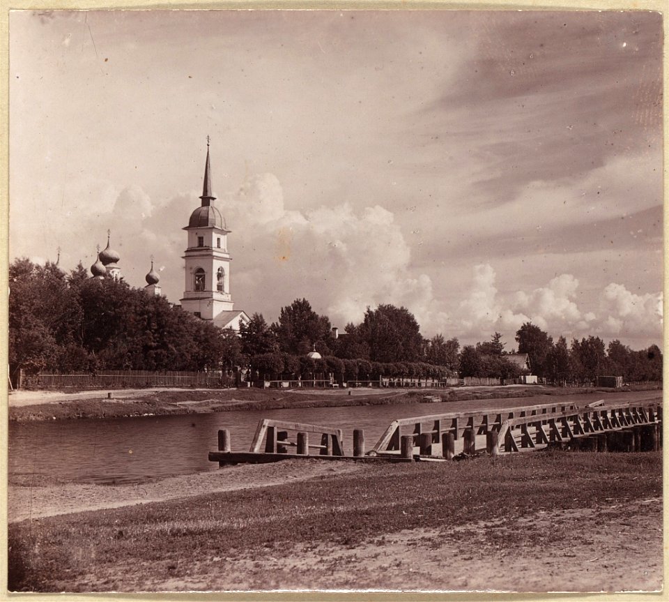Village of Chernoe. -01900-01910v