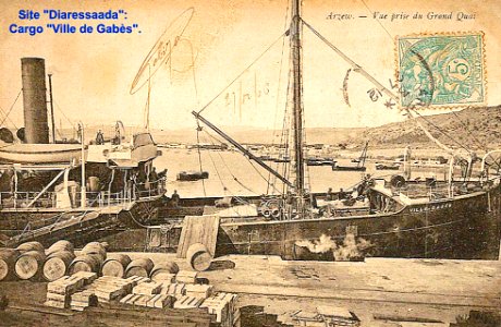 Ville de Gabes décembre 1906