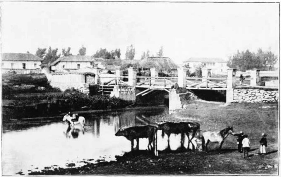 Village scene, Serrezuela, near Bogota