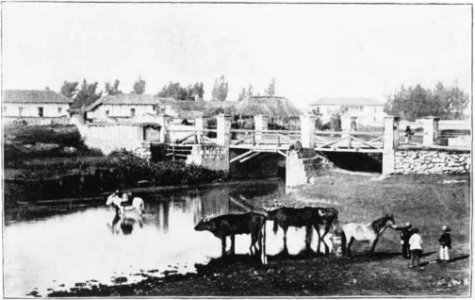 Village scene, Serrezuela, near Bogota