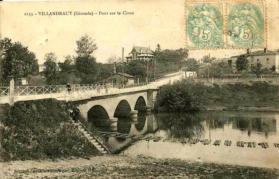 Villandraut - pont sur le Ciron 1