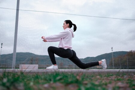 Sports girl gymnastics