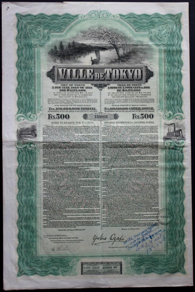 Ville de Tokyo 1912