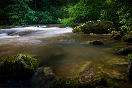 Nature landscape watercourse