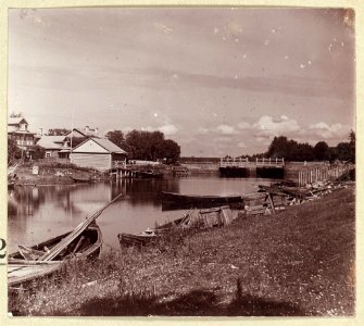 Village of Chernoe. -01900-01911v