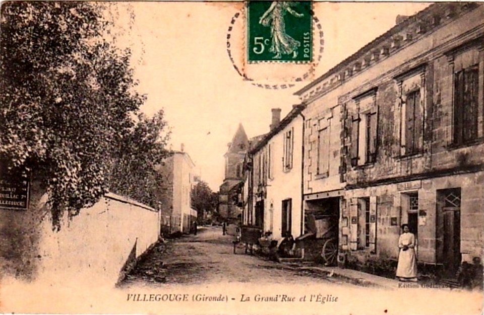 Villegouge - Grande rue 1