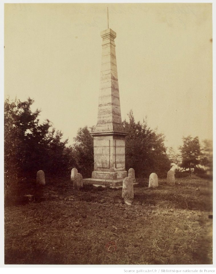 Villejuif, L'obélisque de Cassini.Atget Eugène btv1b105185057 1