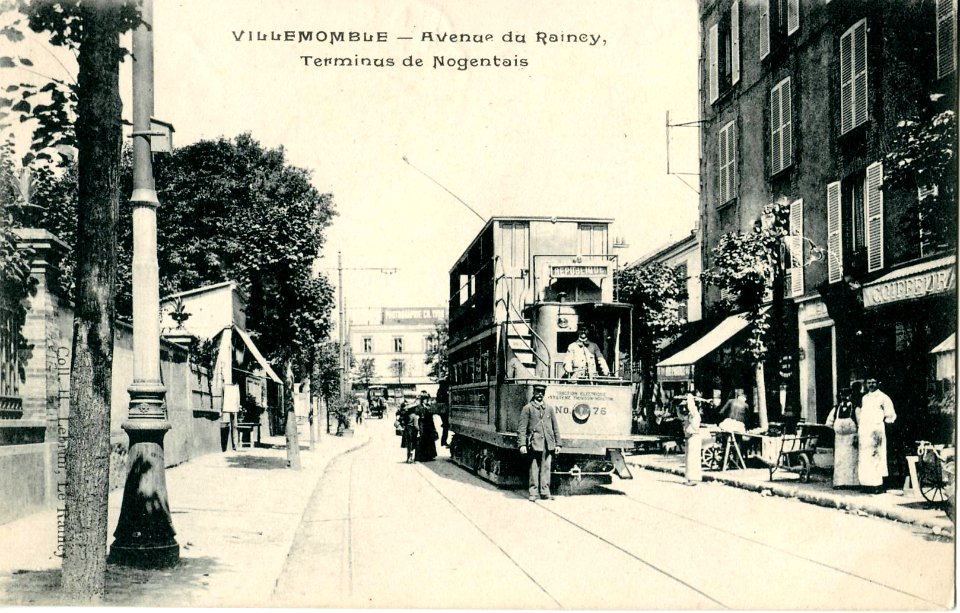 VILLEMOMBLE - Avenue du Raicy - Terminus du Nogentais