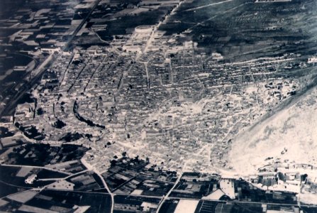 Villena in 1933 airview