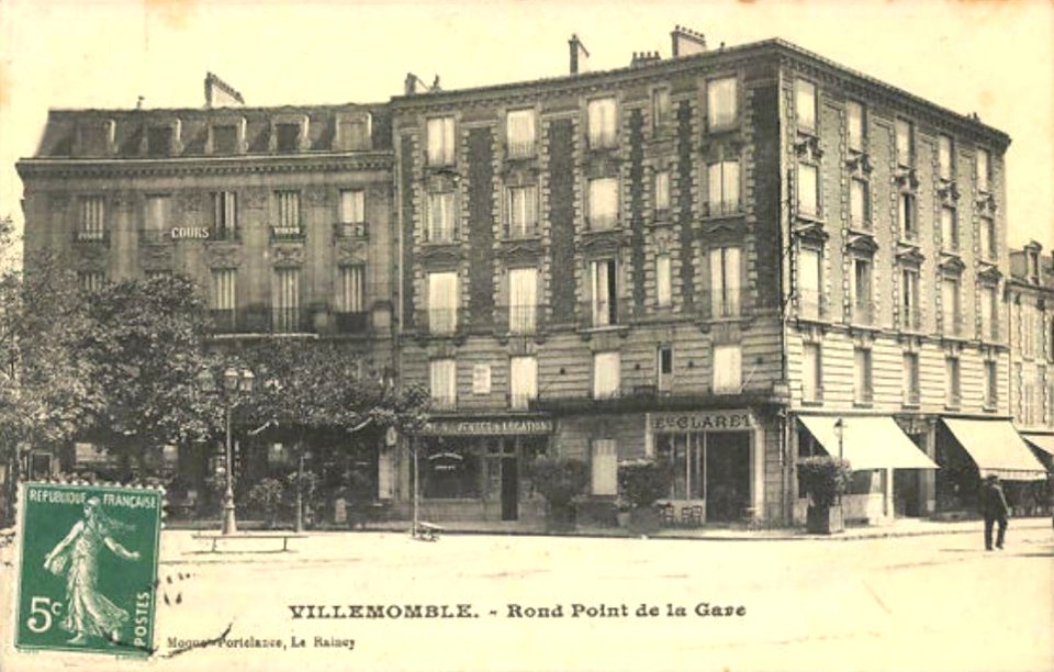 Villemomble.Rond-point de la Gare