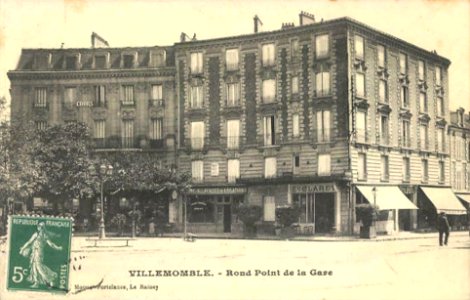 Villemomble.Rond-point de la Gare