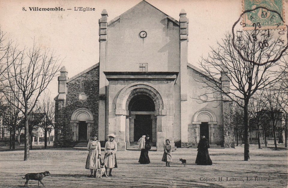 Villemomble.Eglise Saint-Louis avant clocher