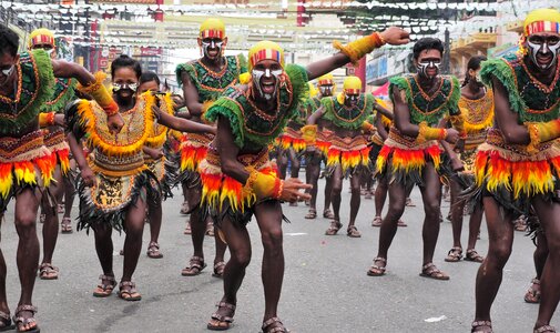 Dancer festival street photo