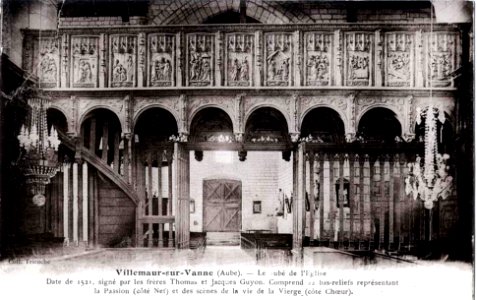 Villemaur-sur-Vanne jubé