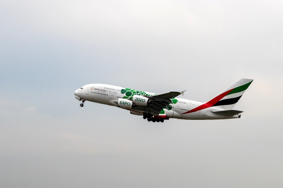 Runway passenger aircraft airbus