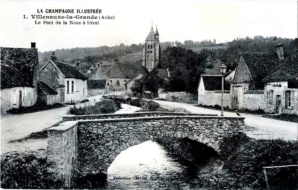Villenauxe-la-Grande pont de Dival Nauxe