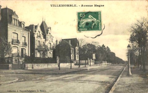 Villemomble.Avenue Magne