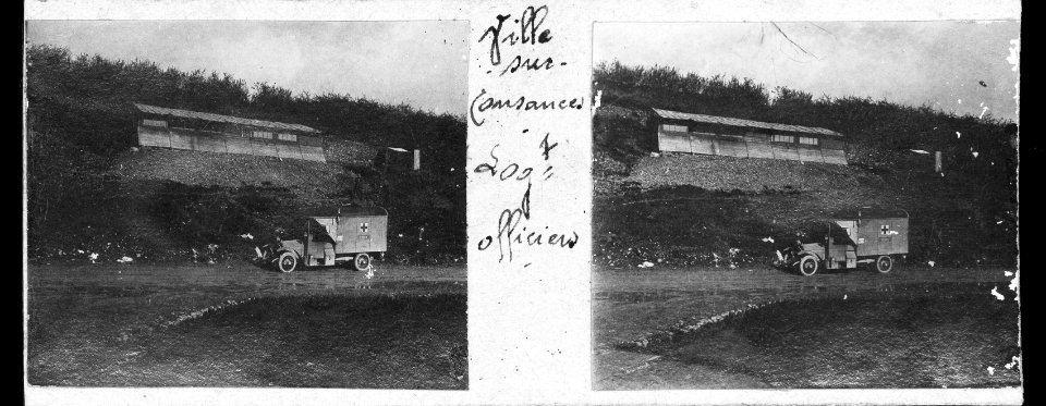 Ville sur Cousances. Logement des officiers - Fonds Berthelé - 49Fi1588