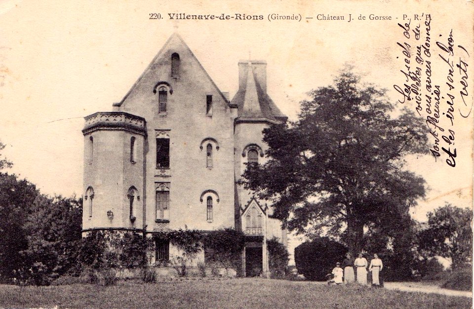 Villenave-de-Rions - château J. de Gorsse 2