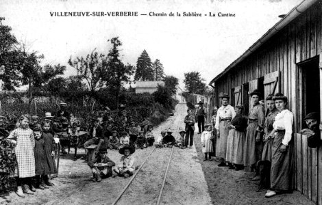 Villeneuve-sur-Verberie - Chemin de la Sabliere - La Cantine