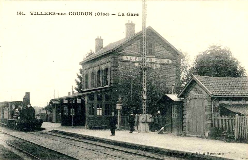 Villers-sur-Coudun (60), la gare