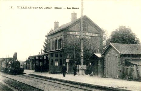 Villers-sur-Coudun (60), la gare