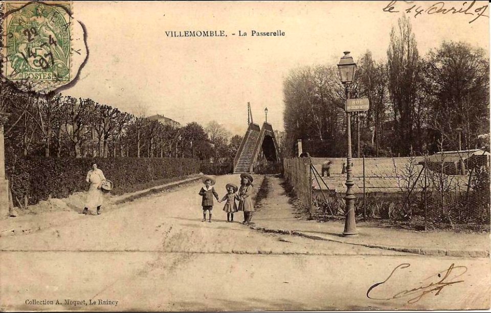 Villemomble.Passerelle