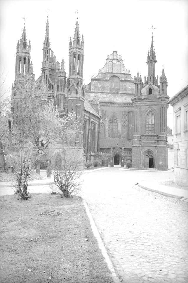 Vilnia, Bernardynskaja, Śviatoj Hanny-Śviatoha Franciška. Вільня, Бэрнардынская, Сьвятой Ганны-Сьвятога Францішка (H. Poddębski, 1937) (2)