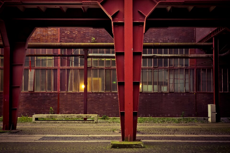 Industrial plant old industry