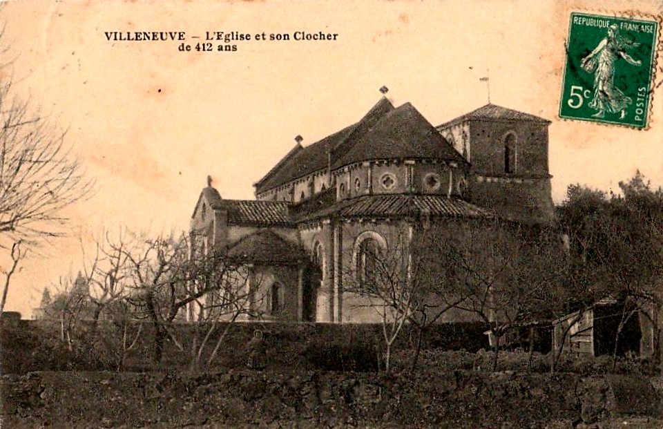 Villeneuve-de-Blaye - église
