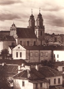 Vilnia, Benedyktynski. Вільня, Бэнэдыктынскі (J. Bułhak, 1921-39)