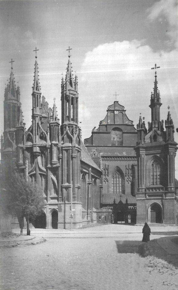 Vilnia, Bernardynskaja, Śviatoj Hanny-Śviatoha Franciška. Вільня, Бэрнардынская, Сьвятой Ганны-Сьвятога Францішка (1918)