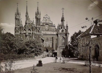 Vilnia, Bernardynskaja. Вільня, Бэрнардынская (H. Poddębski, 1920-39)