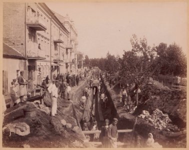 Vilnia, Antokalskaja. Вільня, Антокальская (J. Čachovič, 1886)