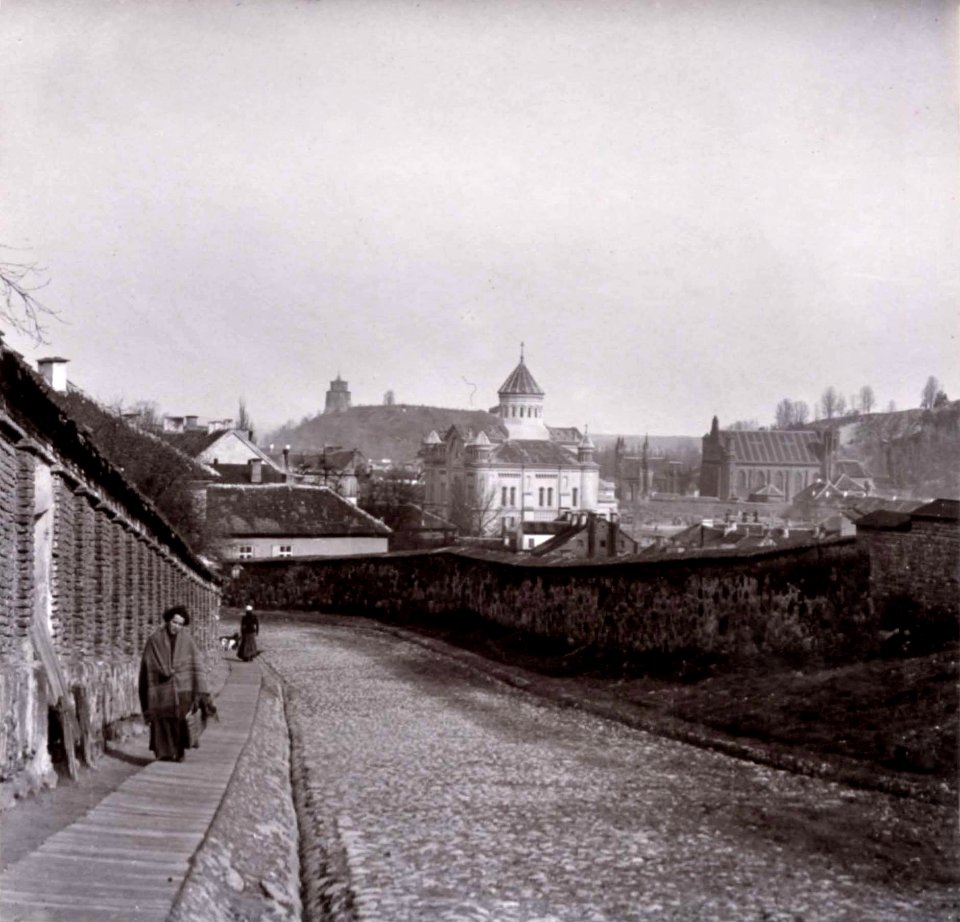 Vilnia, Bakšta. Вільня, Бакшта (S. Fleury, 1900)