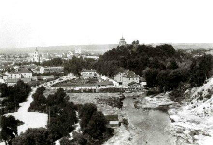 Vilnia, Bernardynski Sad. Вільня, Бэрнардынскі Сад (S. Fleury, 1895)