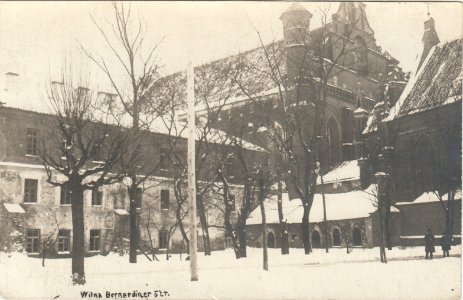 Vilnia, Bernardynskaja, Śviatoha Franciška. Вільня, Бэрнардынская, Сьвятога Францішка (01-02.1917) (2)
