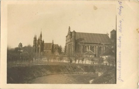 Vilnia, Bernardynskaja. Вільня, Бэрнардынская (03.1916)