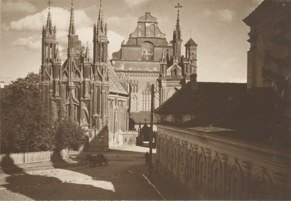Vilnia, Bernardynskaja. Вільня, Бэрнардынская (J. Bułhak, 1919) (2)